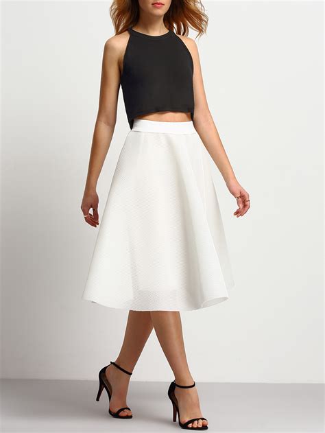 shein skirts knee length